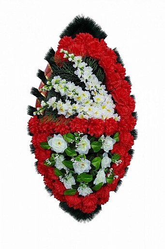 Венок ЗАКАЗ 110 см. 