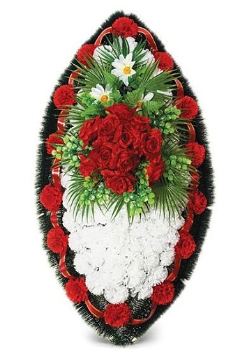Венок ЗАКАЗ 125 см. 