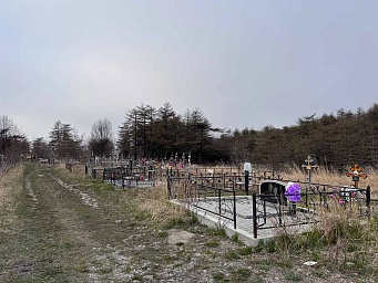 Кладбище поселка Ола, фото